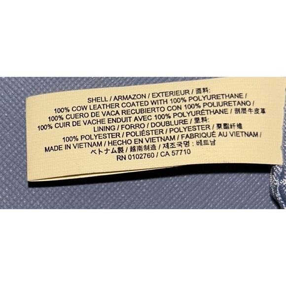 Kate Spade Laurel Way Greer Pale Blue Jacquard Crossbody Bag - Picture 8 of 9